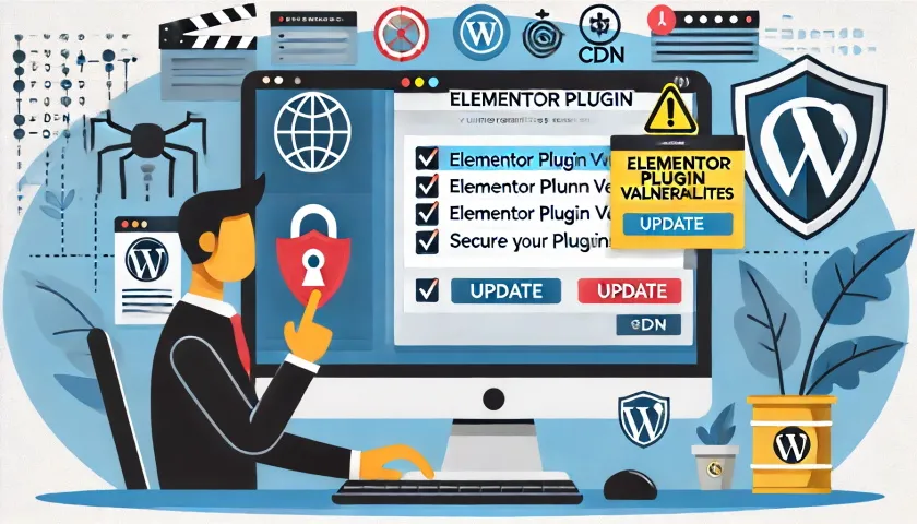 Vulnerabilidades de segurança no plug-in Elementor Add-on e como proteger seu site WordPress