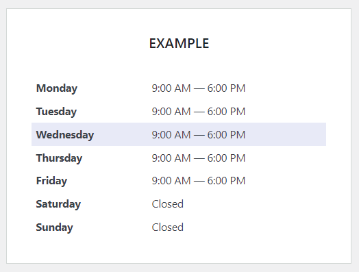 Einfache Anzeige von Geschäftszeiten und Countdown mit dem WordPress Business Hours Indicator Plugin