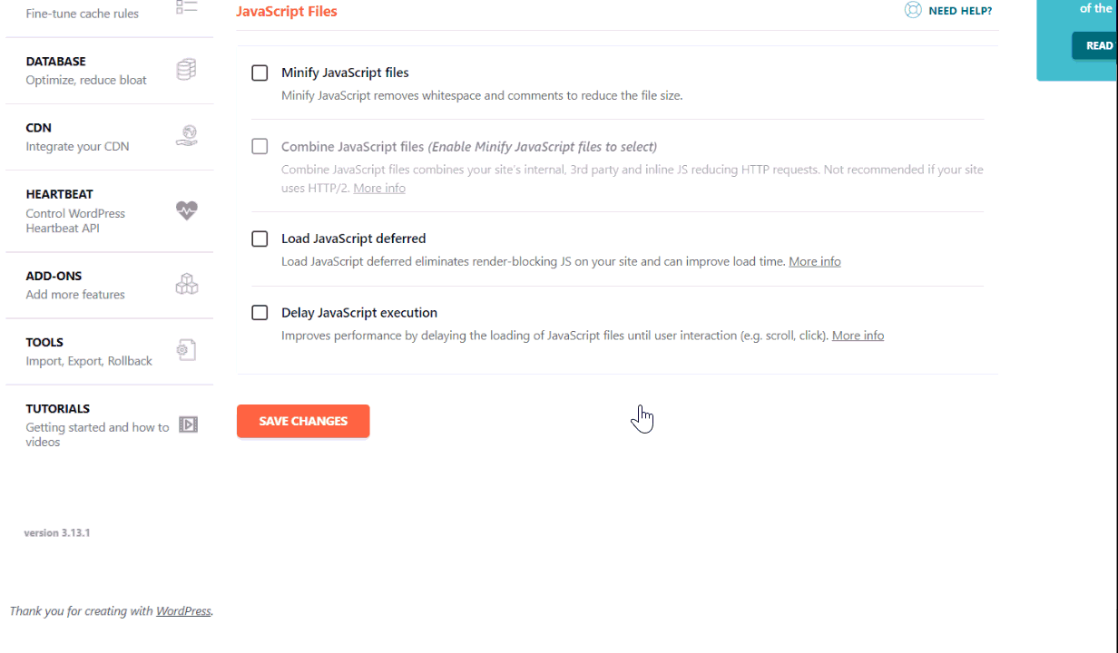 Um guia completo para otimizar os sítios Web WordPress para recursos de bloqueio de processamento para aumentar a velocidade de carregamento