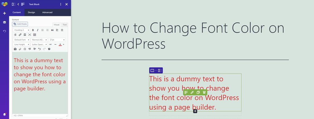 Four Practical Ways to Easily Change WordPress Font Colors