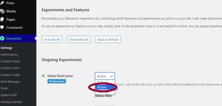 How to use element caching to speed up page loading