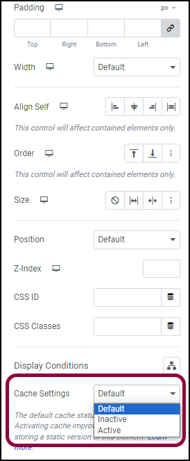 Comment utiliser la mise en cache des éléments pour accélérer le chargement des pages ?