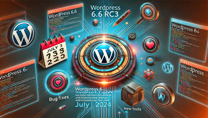 WordPress 6.6 RC3 steht zum Download und Testen bereit!