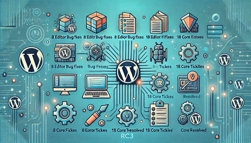 WordPress 6.6 RC3のダウンロードとテストの準備が整いました！