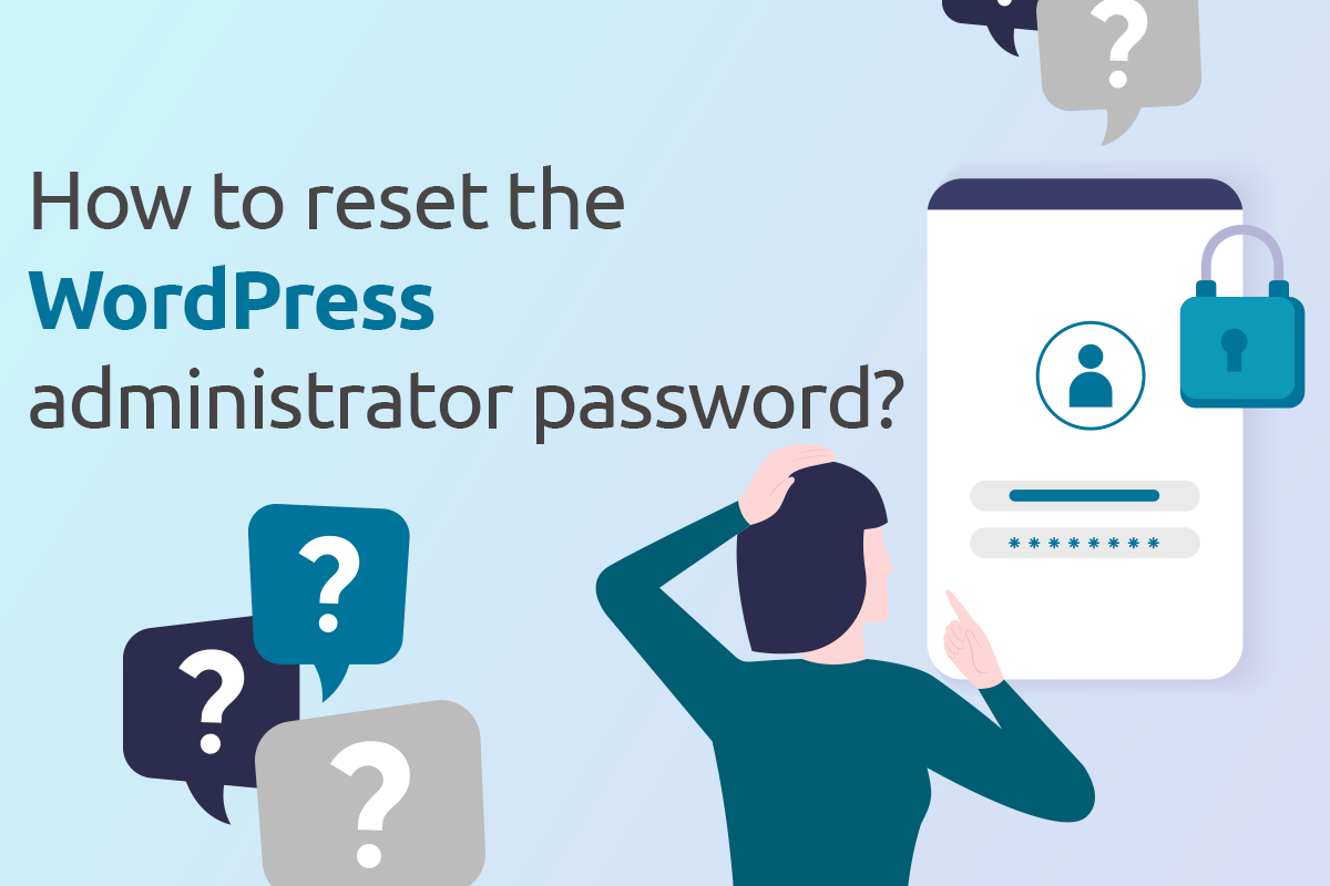 Como repor a palavra-passe do administrador do WordPress