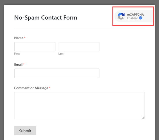 Como bloquear o spam do formulário de contacto no WordPress