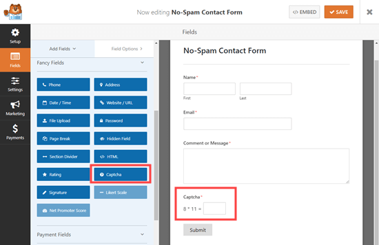 How to Block Contact Form Spam in WordPress