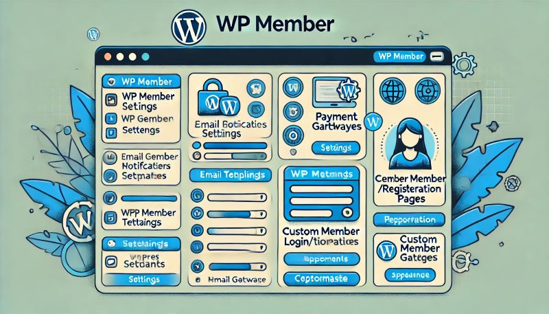 Guía de instalación y configuración del plugin WP Member