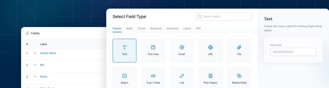 Guide du plugin WordPress Custom Fields