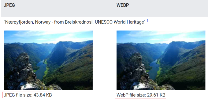 WebP、PNG 和 JPEG：选择适合WordPress网站的最佳图像格式