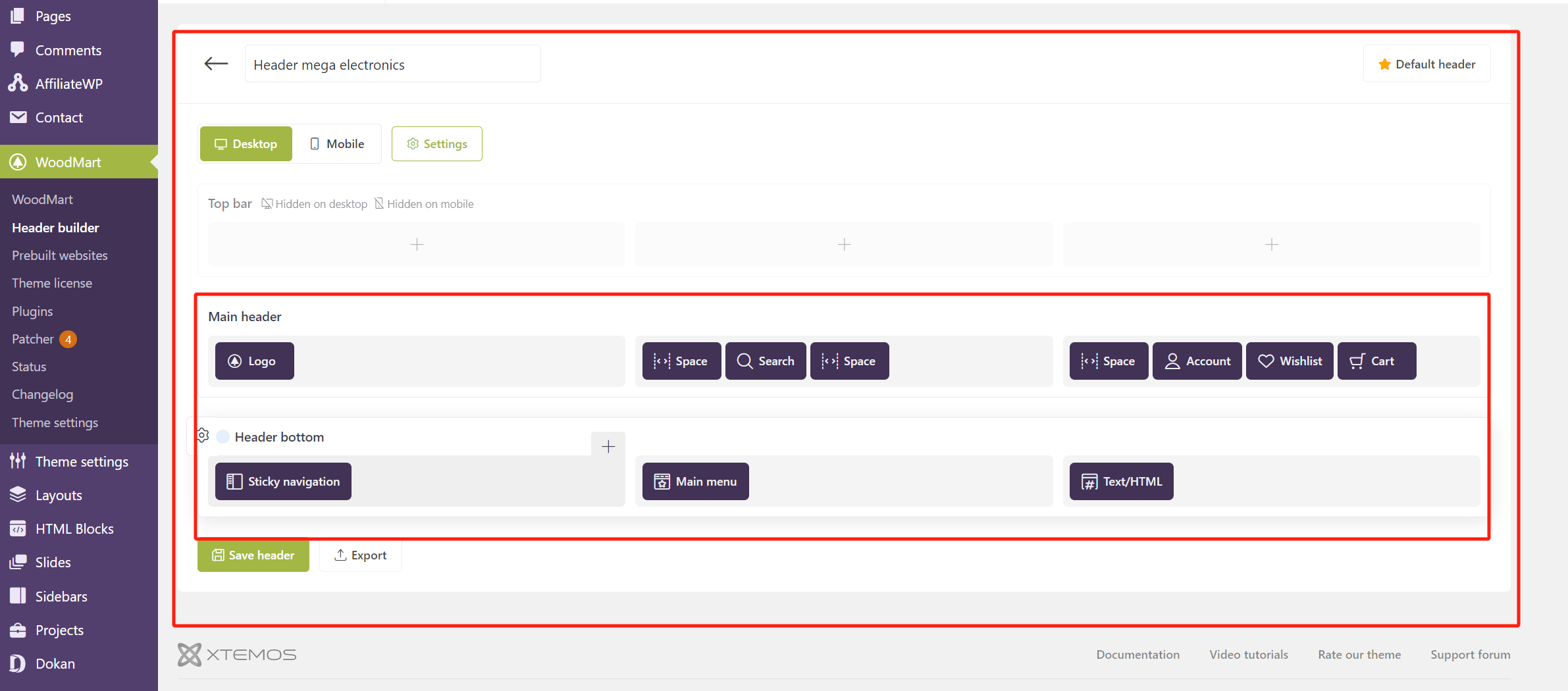 La guía completa: Cómo optimizar y personalizar la configuración del tema WoodMart en WordPress (08)