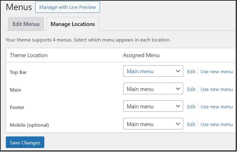 Creating drop-down menus 8