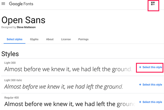 WordPressでカスタムフォントを追加する方法：Google Fonts、Typekit、CSS @font-faceを使用する詳細