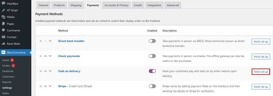 Konfigurieren eines Zahlungs-Gateways in WooCommerce: Eine detaillierte Anleitung