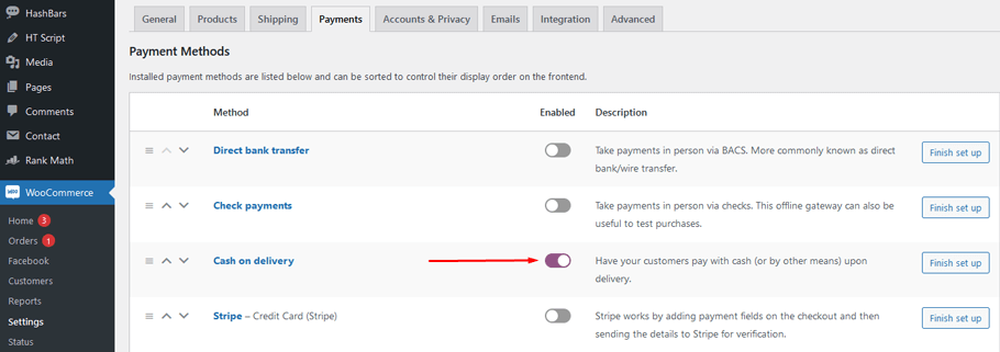 Konfigurieren eines Zahlungs-Gateways in WooCommerce: Eine detaillierte Anleitung