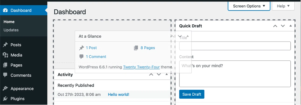 Una visión completa de los paneles de WordPress: guía de gestión, personalización y optimización