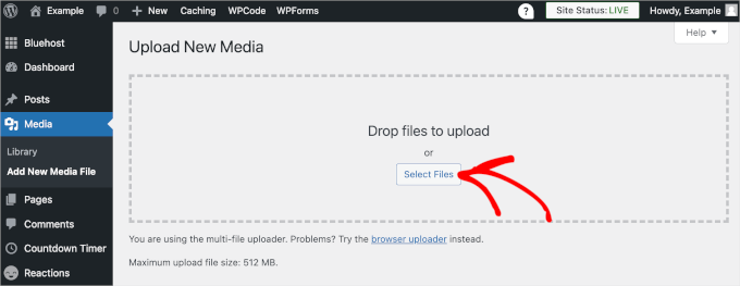 Como corrigir problemas de upload de imagens no WordPress (7 dicas simples)