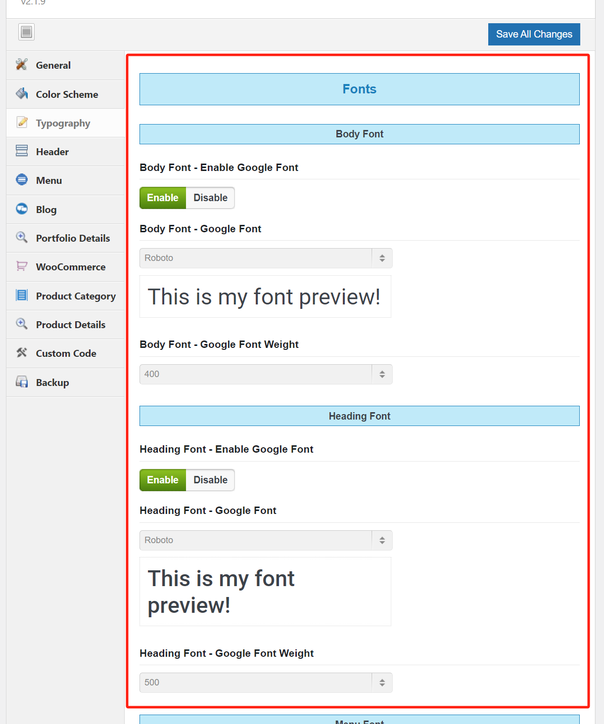 Análisis exhaustivo de la configuración del tema BoxShop: mejore el diseño de su sitio web (06)