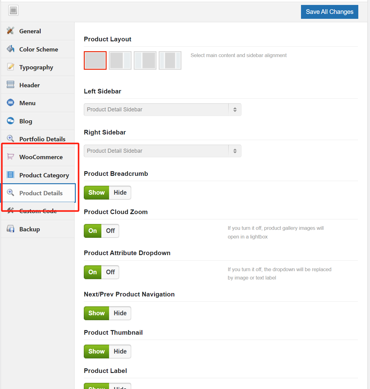 Análisis exhaustivo de la configuración del tema BoxShop: mejore el diseño de su sitio web (06)