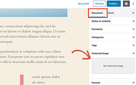 Configuración de imágenes destacadas para entradas de WordPress