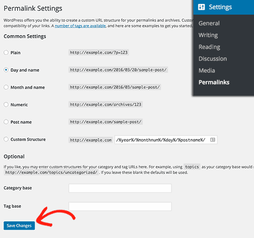 Regenerar o ficheiro .htaccess no WordPress