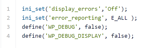 Cómo desactivar los errores PHP en WordPress