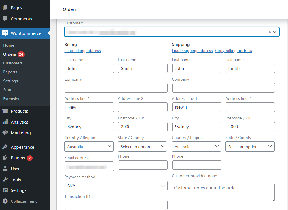 Guia pormenorizado para efetuar encomendas manualmente no WooCommerce: não é necessário um plug-in