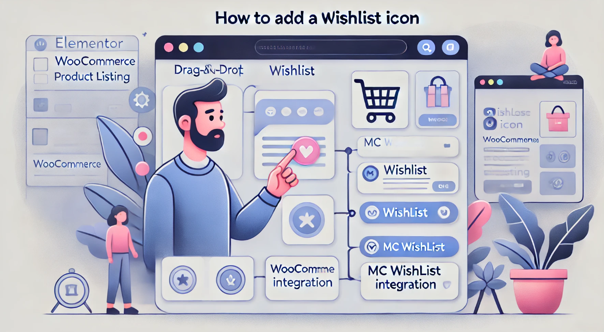 如何在 Elementor WooCommerce 产品列表中添加愿望清单图标：详细指南-光子波动网 | 专业WordPress修复服务，全球范围，快速响应