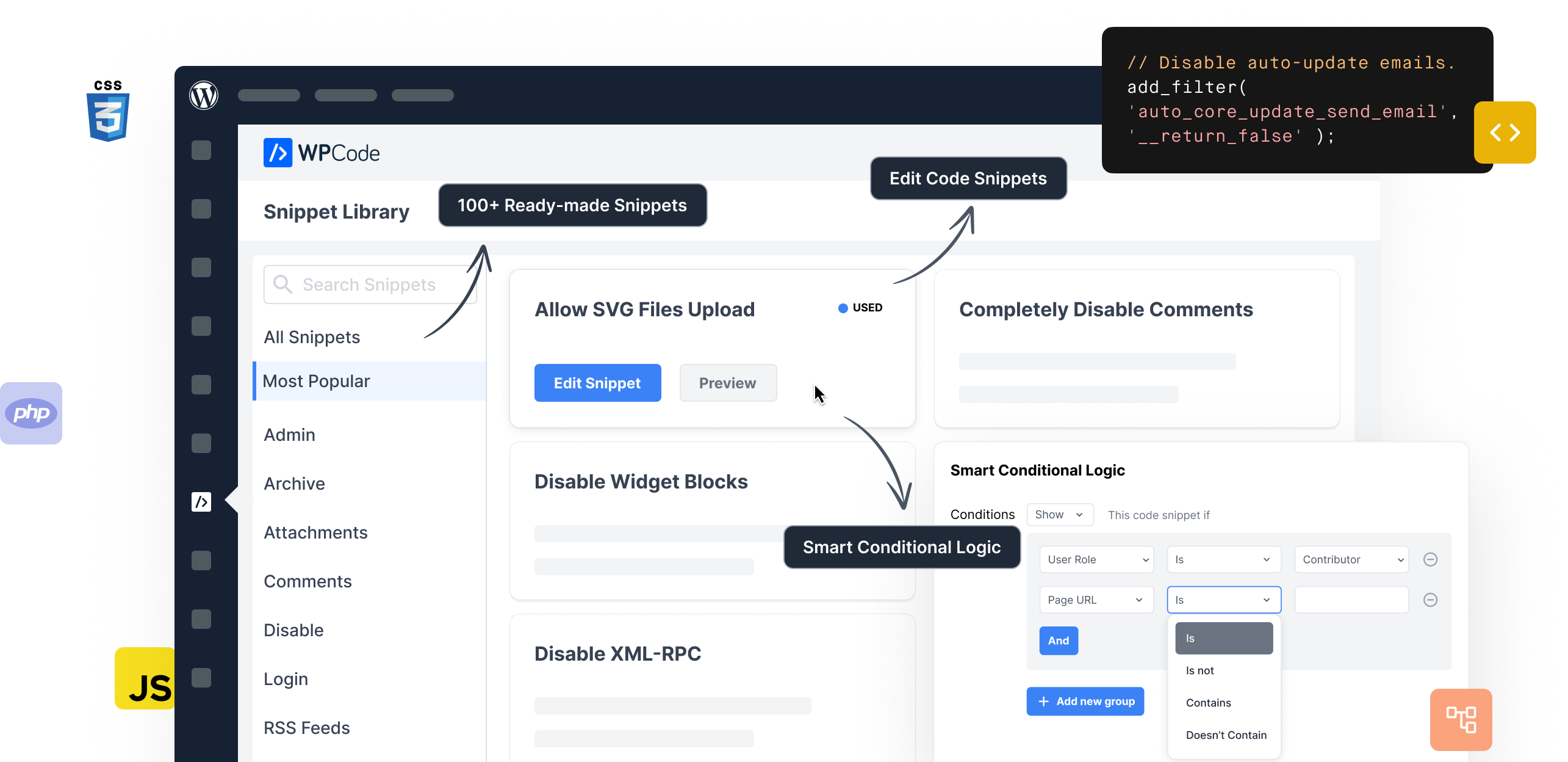 Como adicionar facilmente código personalizado no WordPress sem danificar o seu site