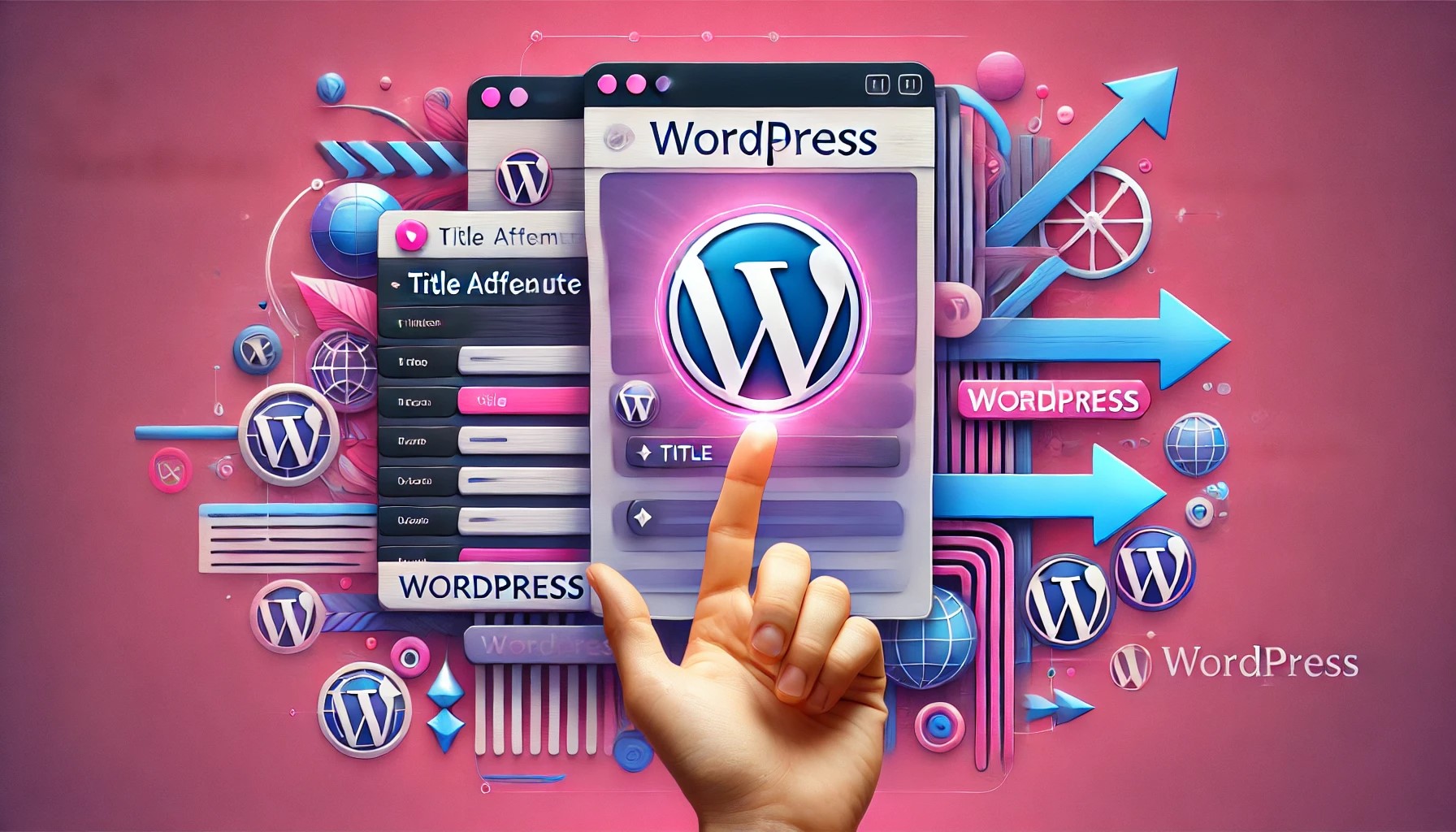 如何在 WordPress 导航菜单中添加标题属性