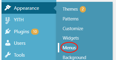 Como adicionar um atributo de título ao menu de navegação do WordPress