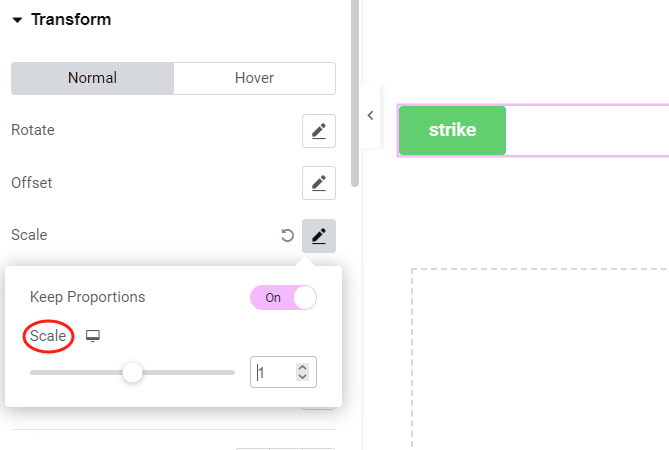 Como adicionar efeitos especiais com o controlo Elementor CSS Transform