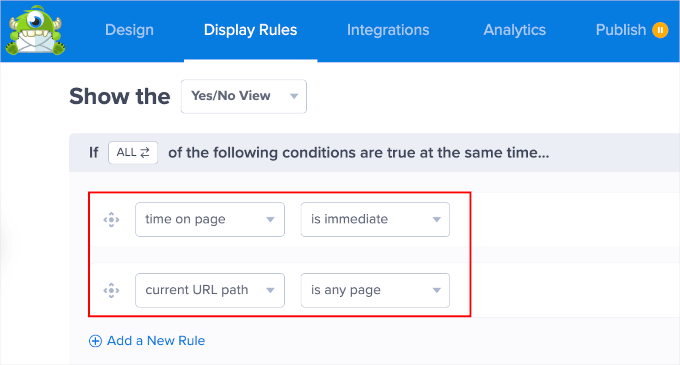 Cómo crear formularios de contacto flotantes en WordPress con WPForms y OptinMonster