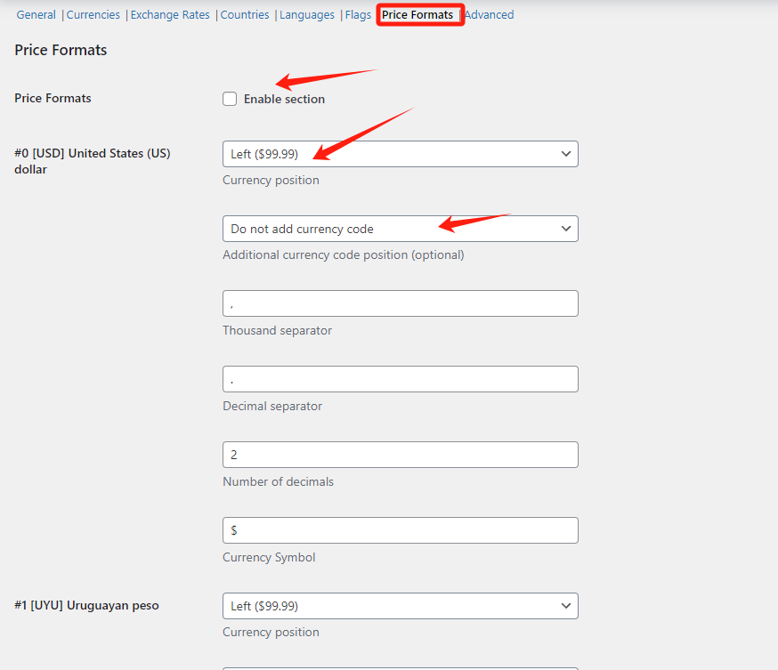 Detailed tutorial on how to set up multi-currency functionality in WooCommerce: manual selection vs. automatic switching (02)