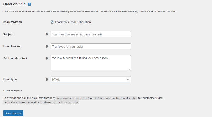 How to Customize WooCommerce Emails