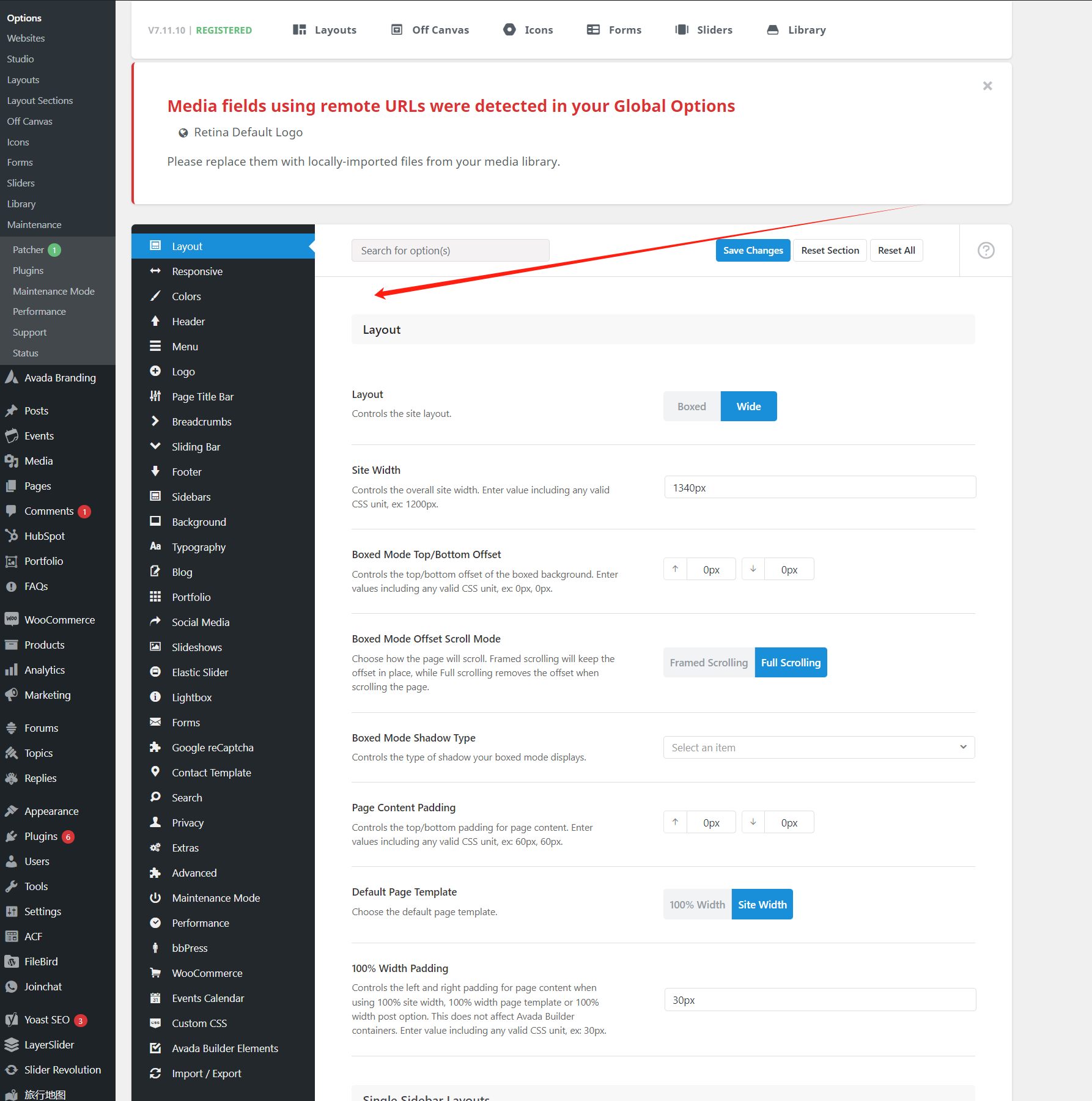 Easy to optimize your Avada theme: global settings in one step (07)