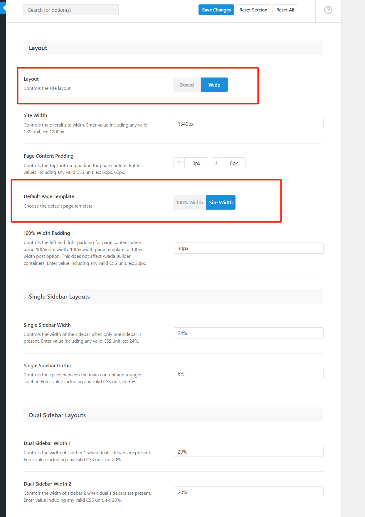 Easy to optimize your Avada theme: global settings in one step (07)