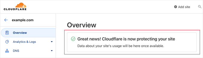 How to set up Cloudflare free CDN in WordPress