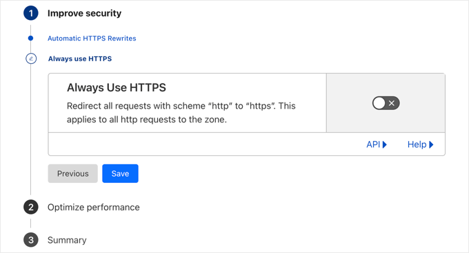 Always use HTTPS