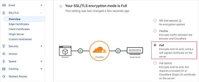 设置 SSL 证书设置