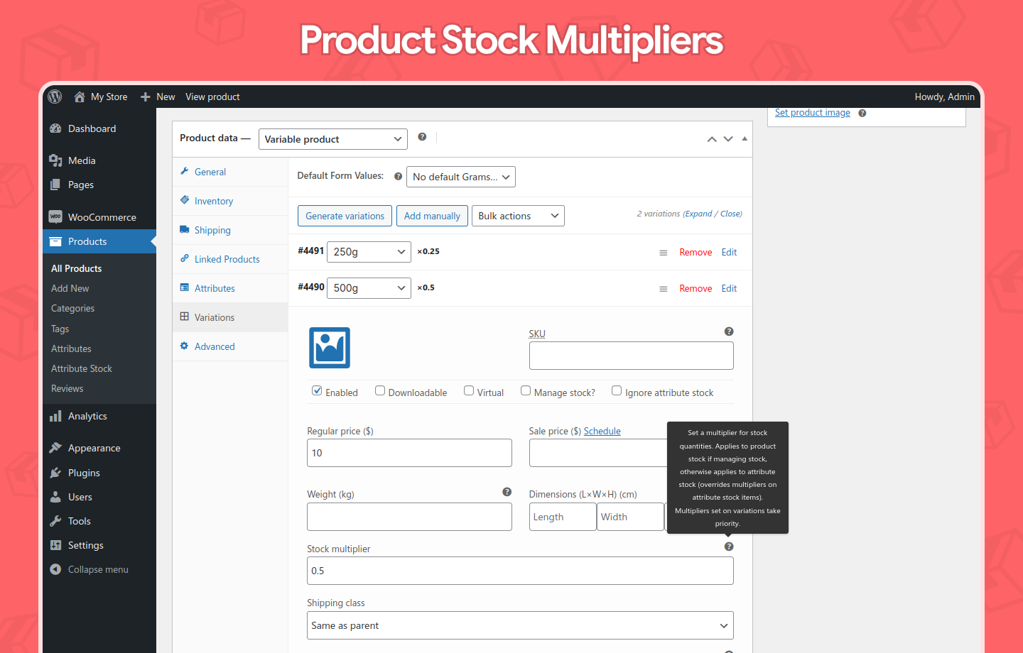 WooCommerceとAttribute Stockプラグインで効率的な在庫管理を実現する方法