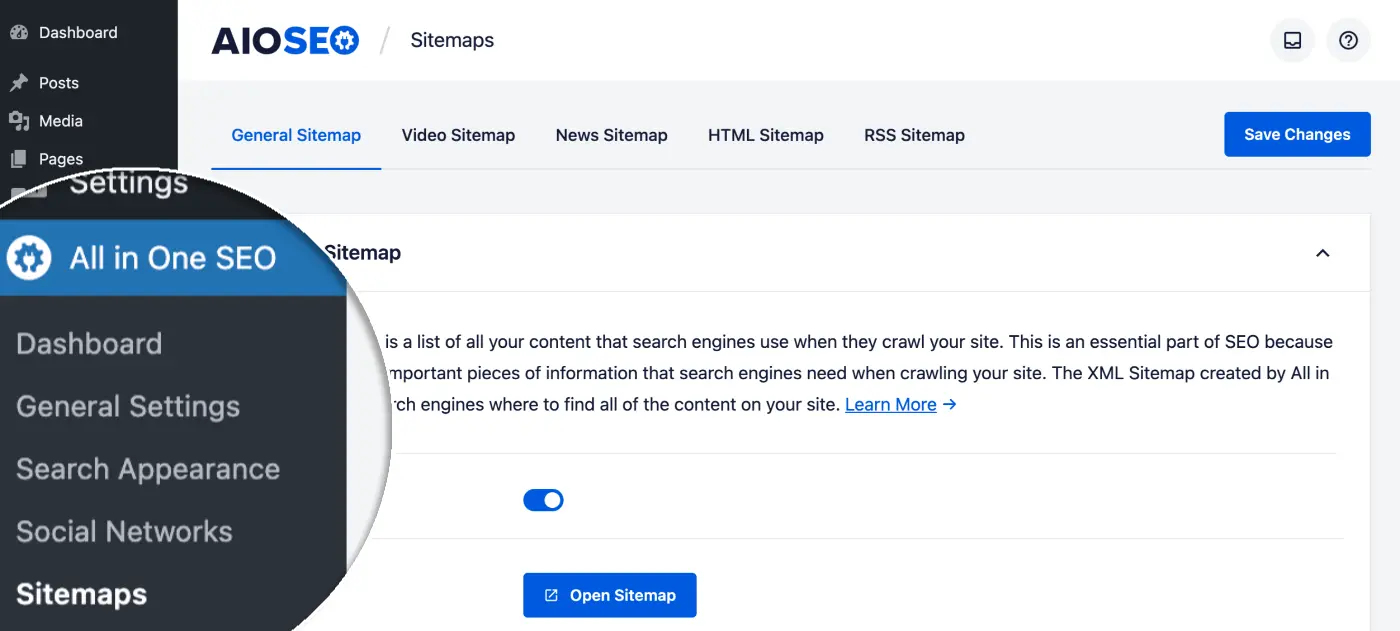 Comment All in One SEO crée-t-il des sitemaps XML ?