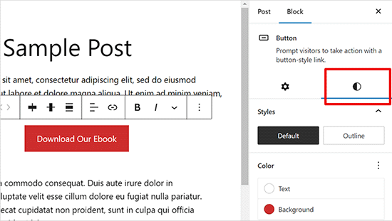 How to Add Buttons in WordPress without Code