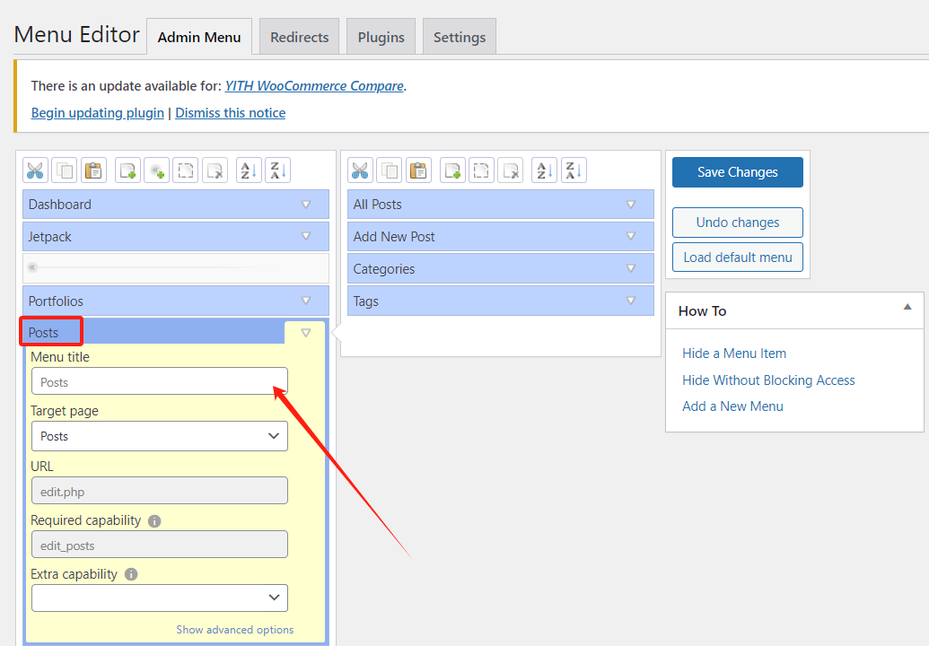 Guía detallada: Cómo personalizar y reordenar el menú Admin de WordPress mediante un plugin o código