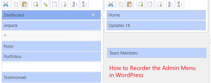 Detailed Guide: How to Customize and Reorder WordPress Admin Menu via Plugin or Code