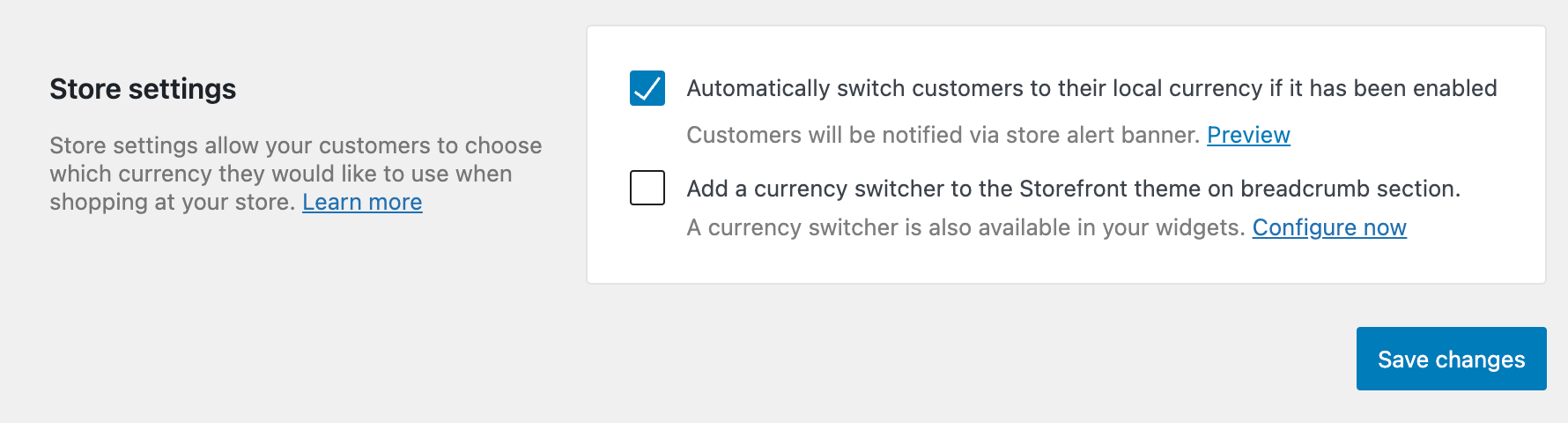 Cómo utilizar WooPayments para la facturación multidivisa