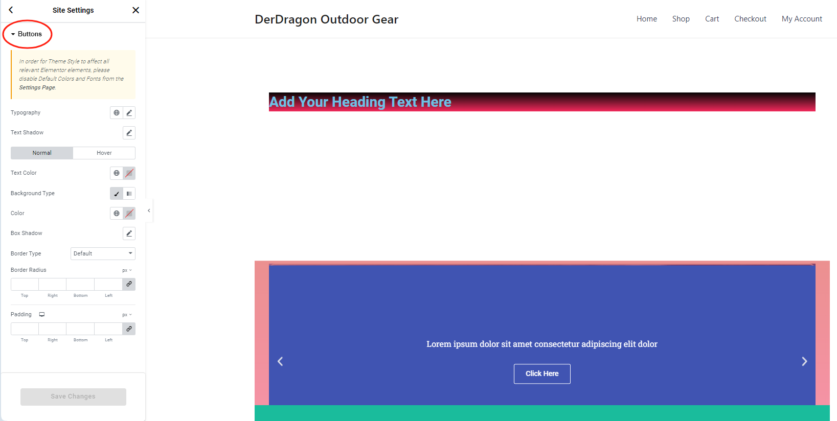 Simplifique a gestão do design de sítios Web com várias páginas com as Definições do Sítio Elementor