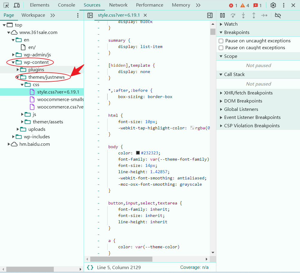 Cómo averiguar rápidamente qué temas utiliza un sitio WordPress