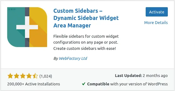 How to Add a Sidebar in WordPress