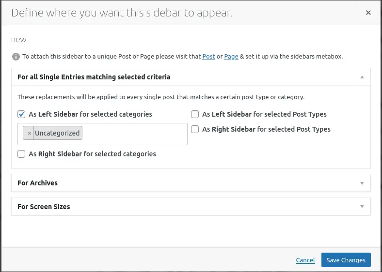 Cómo añadir una barra lateral en WordPress